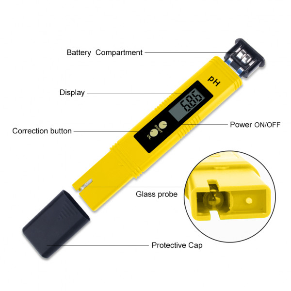 Tester PH per piscina e acqua potabiile