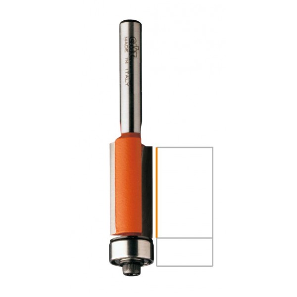 Fresa per rifilare z2 d=9,5 s=6 l=25,4 / 68,2 mm