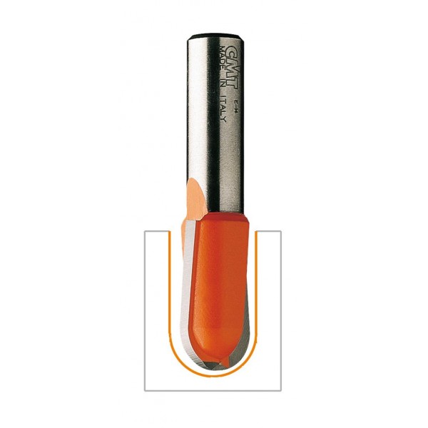 Fresa raggio convesso z2 d=15,8 r=8 s=6 l=9,5/50,8