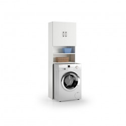 Mobile coprilavatrice universale 65x32x195 cm bianco...