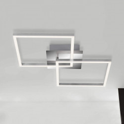 Plafoniera quadra a led orientabile briloner 3210-018...