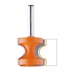 Fresa mezzo tondo z2 d=22,2 r=3,2 l=6,56-19/50,8