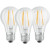 Lampadine a led tonde osram 7w luce calda e27 set 3 pezzi