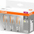 Lampadine a led tonde osram 7w luce calda e27 set 3 pezzi