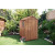 Casetta da giardino Darwin 4X6 in resina con finestre laterali K245957