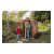 Casetta da giardino Darwin 4X6 in resina con finestre laterali K245957