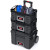 Cesta porta attrezzi Keter Gear Crate 32x25x56 cm nero
