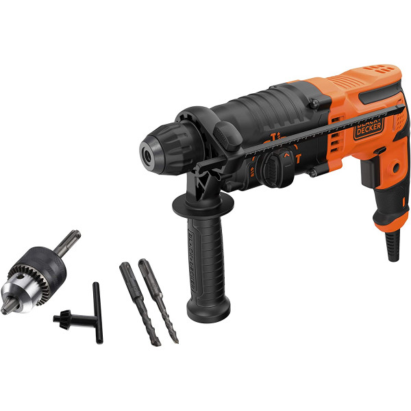 Martello tassellatore scalpellatore SDS+ 650w Black+Decker BEHS01-QS