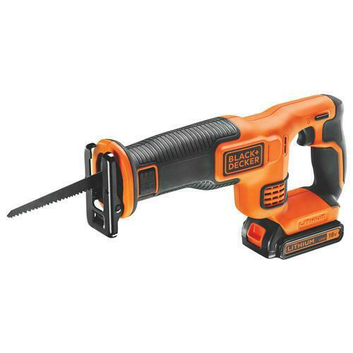 Seghetto gattuccio Black and Decker BDCR18 a batteria Litio 18V 1.5 Ah