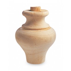 Gamba legno ontano da 90
