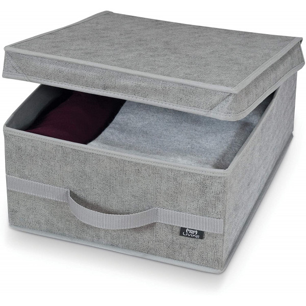 Scatola guardaroba Domopak Living Stone 917011 35x45x18 cm medium TNT