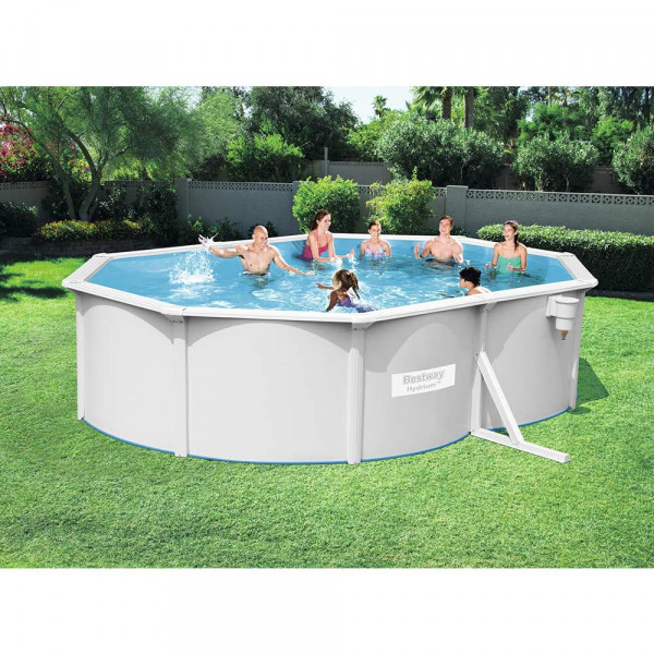 Piscina fuori terra Bestway Hydrium 56586 ovale 500x360x120 cm