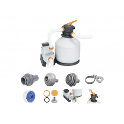 Pompa di filtraggio a sabbia per piscine Bestway 58486...