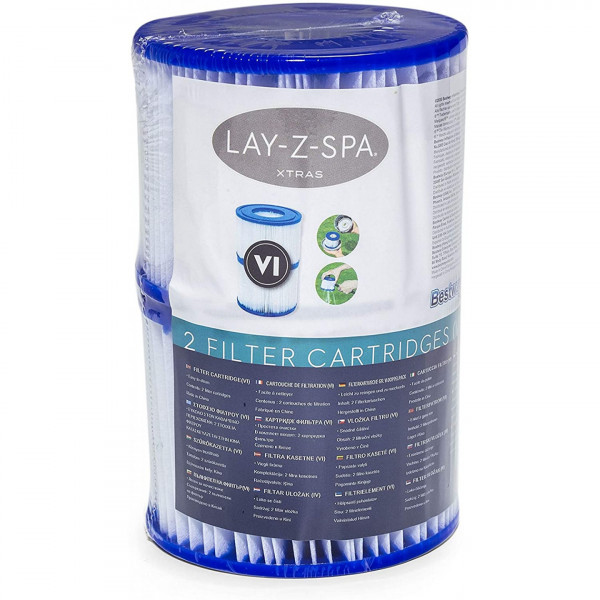 Cartuccia di ricambio Bestway 60311 per Spa idromassaggio gonfiabili Lay-Z-Spa