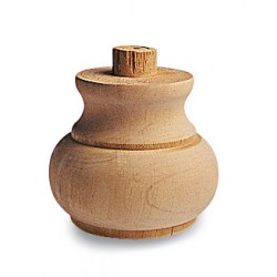 Gamba legno cipolla dm.75 cod.300