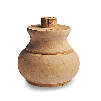 Gamba legno cipolla dm.75 cod.300