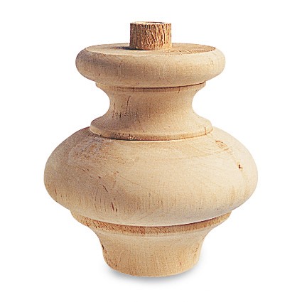 Gamba legno ontano d74