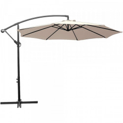 Ombrellone a braccio da giardino Saranda 300 x 300 cm...