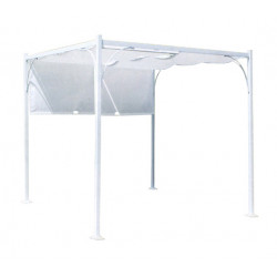 Gazebo da giardino con copertura scorrevole Open...