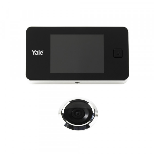 Spioncino digitale elettronico display LCD 3,2&quot; colore Bianco Yale
