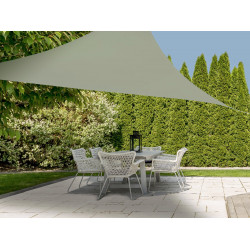 Telo ombreggiante triangolare 3,60x3,60x3,60 mt verde