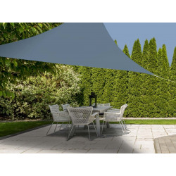 Telo ombreggiante triangolare 3,60x3,60x3,60 mt blu