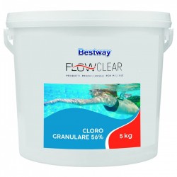 Cloro granulare bestway 56% da 5 kg