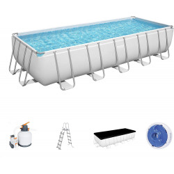 Piscina fuori terra rettangolare Bestway 5612B Power...