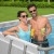 Piscina fuori terra rettangolare Bestway 5612B Power Steel Frame 640x274x132 cm
