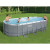 Piscina fuori terra ovale Bestway 56710 Power Steel Frame 549x274x122 cm