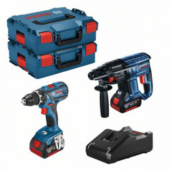 Kit trapano avvitatore GSR 18 V + martello perforatore...