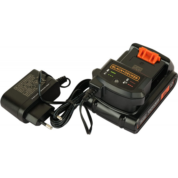 Trapano avvitatore a batteria 18v- 1,5ah Black+Decker BCD001C1-QW
