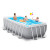 Piscina fuori terra Intex 26790 rettangolare Prisma Metal Frame 400x200x122