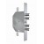 Serratura di sicurezza CR 2151-28 ad infilare triplice per porte blindate