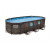 Piscina fuori terra ovale Bestway 56716 Power Steel 549x274x122 cm