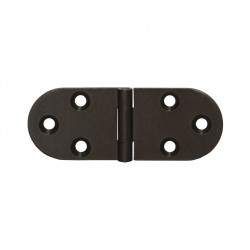 Cerniera biscotto senza fermo 30x80 bronzata