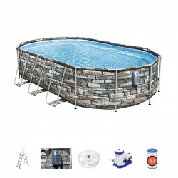 Piscina fuori terra Bestway 56719 Confort 610x366x122...