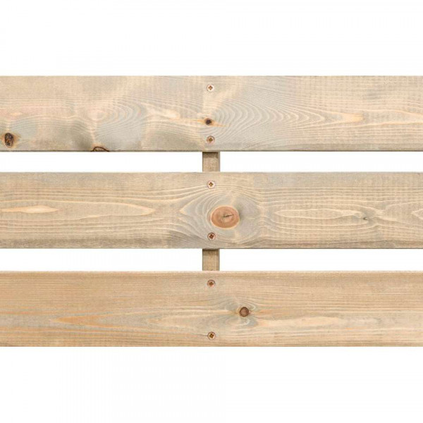 Panchina da giardino in legno 120x93x76,5 cm