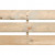 Panchina da giardino in legno 120x93x76,5 cm