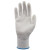 Guanti da lavoro in poliestere Active Gear Flex bianco taglia 10 - XL