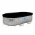Piscina fuori terra Bestway 56714 Swim Vista II ovale con oblò 427x250x100 cm