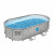 Piscina fuori terra Bestway 56714 Swim Vista II ovale con oblò 427x250x100 cm