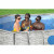 Piscina fuori terra Bestway 56714 Swim Vista II ovale con oblò 427x250x100 cm