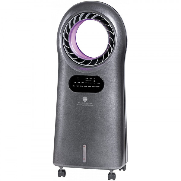 Raffrescatore evaporatore senza pale Macom grigio 110 W con telecomando