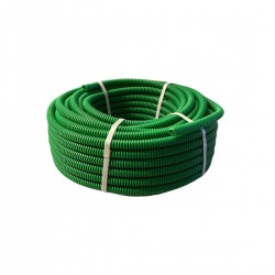 Tubo pieghevole corrugato verde diametro 20 cm