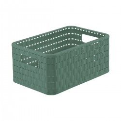 Contenitore country in plastica da 6 lt. verde