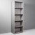 Libreria 5 ripiani &quot;FLOW&quot; cemento 70x35x190cm Composad