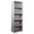 Libreria 5 ripiani &quot;FLOW&quot; cemento 70x35x190cm Composad