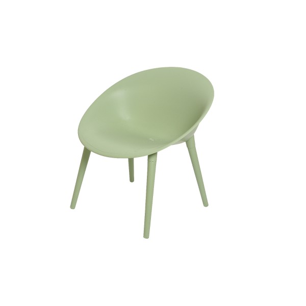 Set da giardino due poltrone e un tavolino Marbella colore verde chiaro Kaemingk