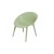 Set da giardino due poltrone e un tavolino Marbella colore verde chiaro Kaemingk